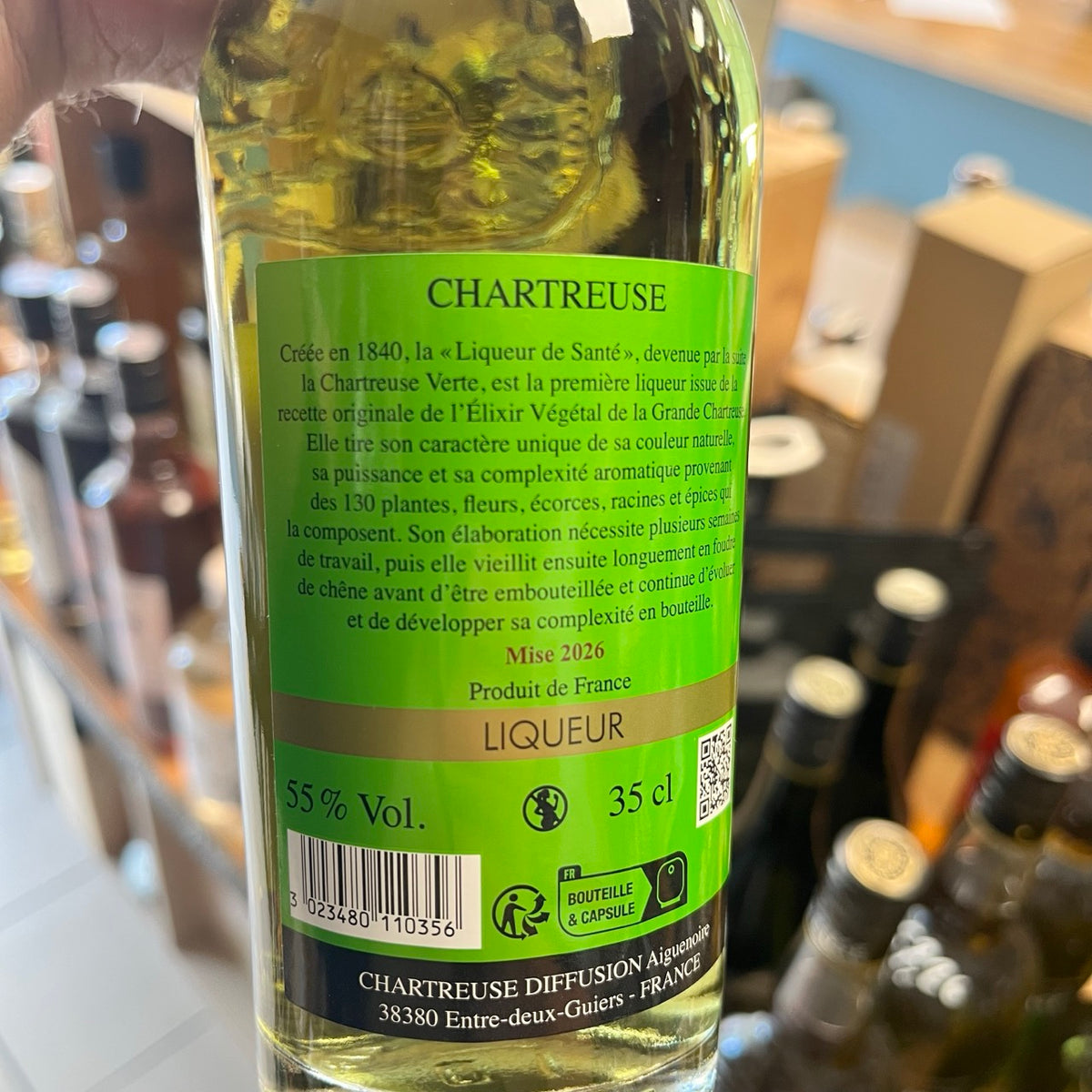 Chartreuse Verte (35 cl) — Liqueur des Pères Chartreux