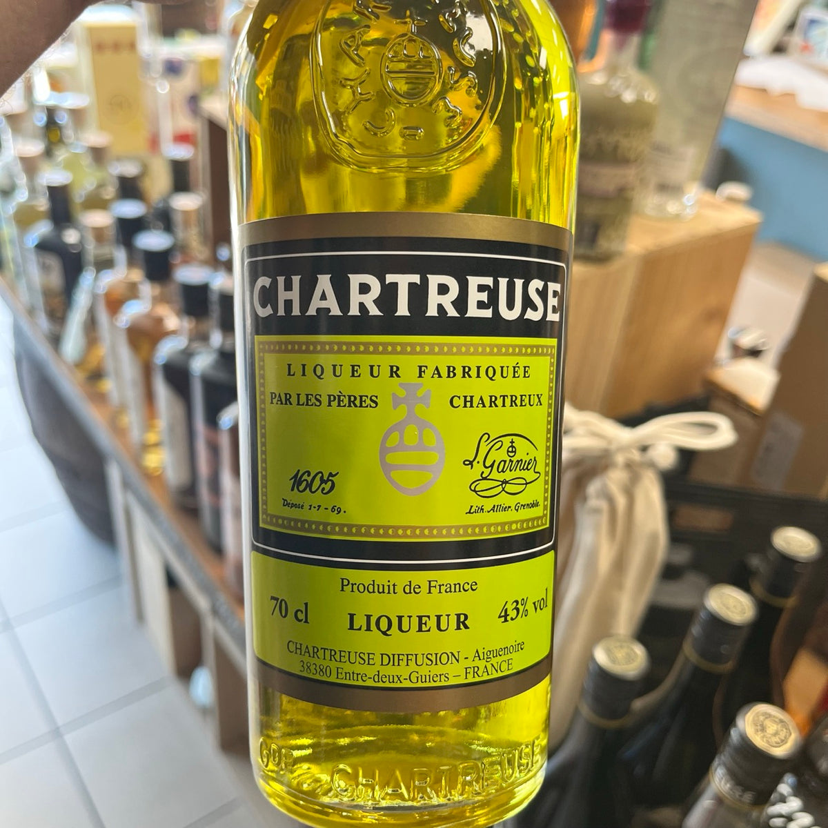 Chartreuse Jaune (70 cl) — Liqueur des Pères Chartreux