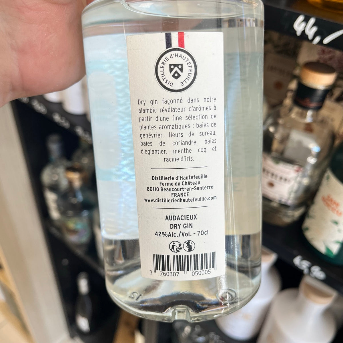 Hautefeuille L'Audacieux — Dry Gin de Picardie
