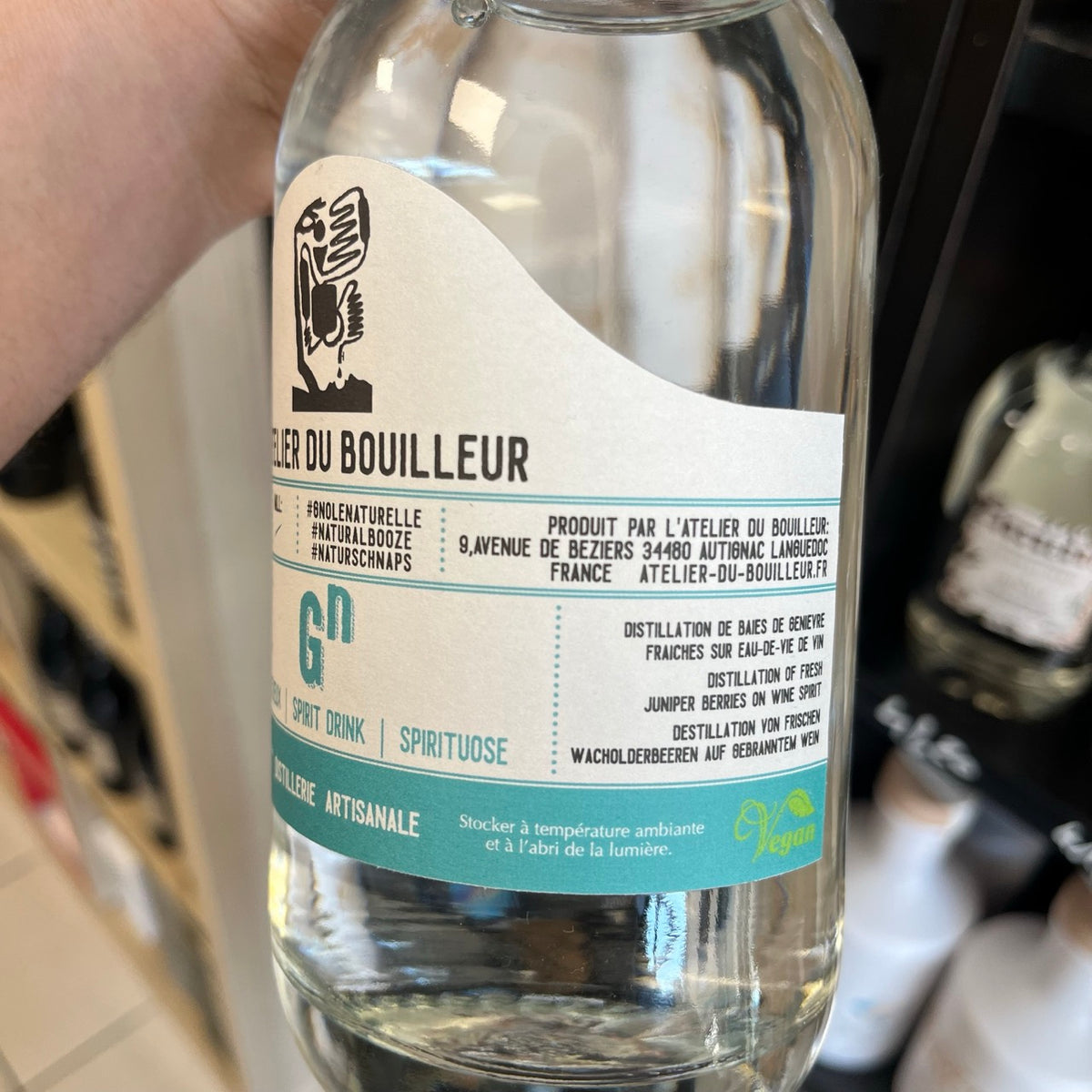 L'Atelier du Bouilleur GN — Esprit de genièvre (Languedoc)