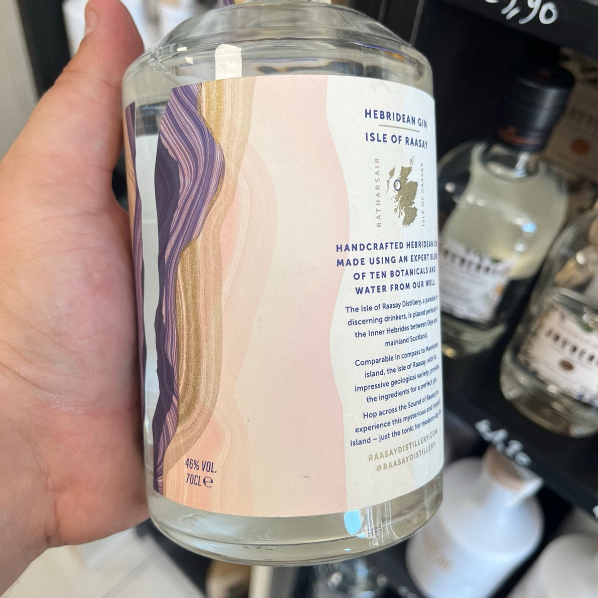 Isle of Raasay Hebridean Gin