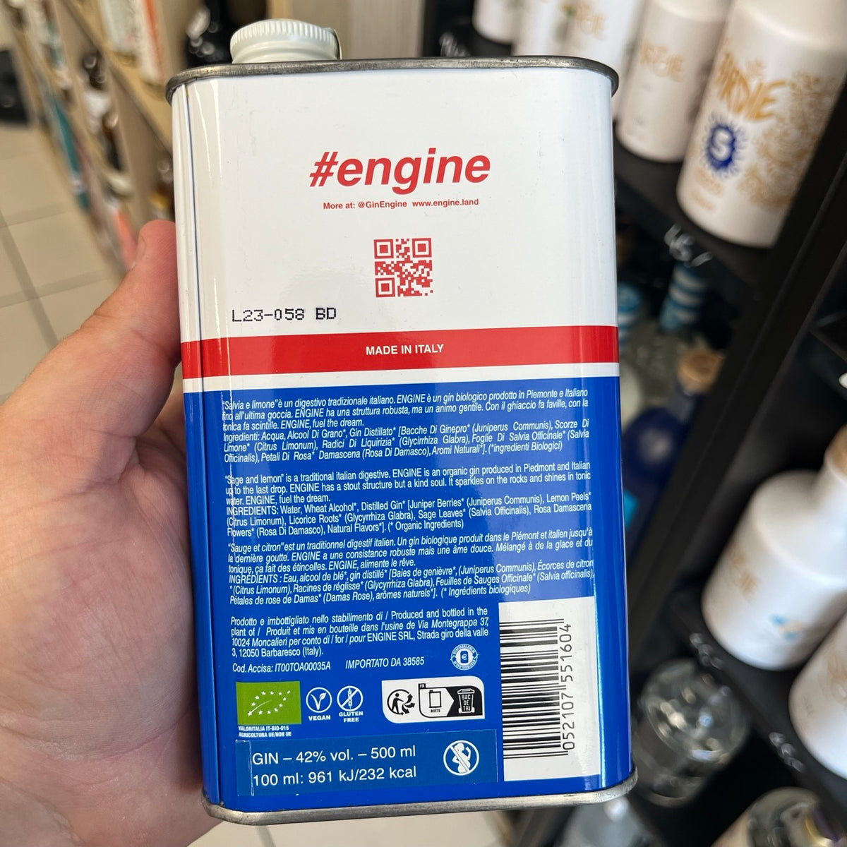 Engine — Italian Organic Gin