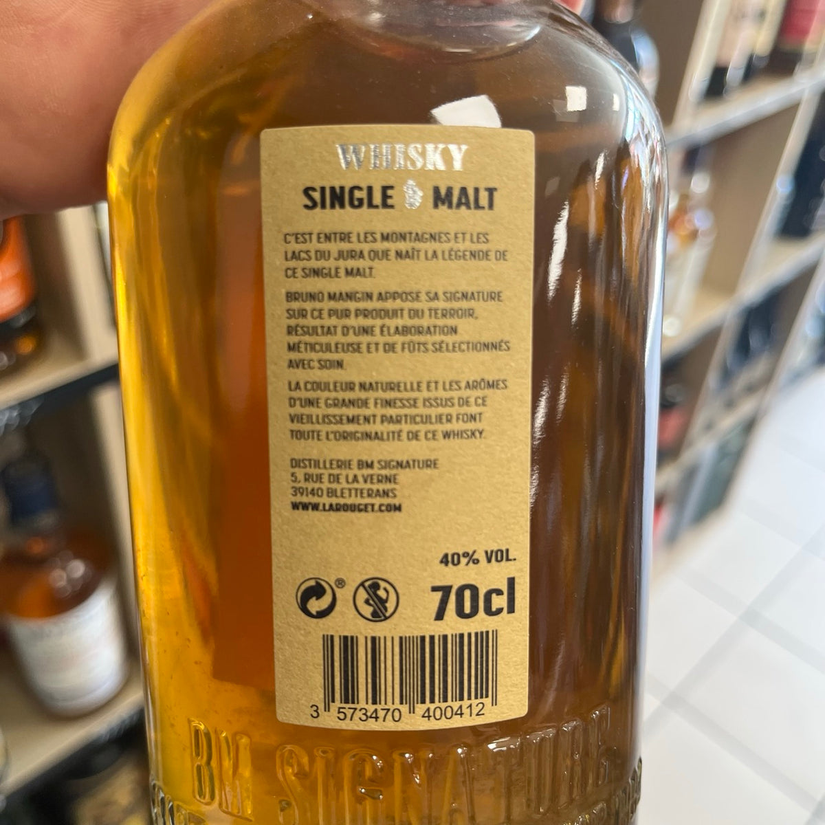 BM Signature 5 ans — Single Malt Whisky Français (Jura)
