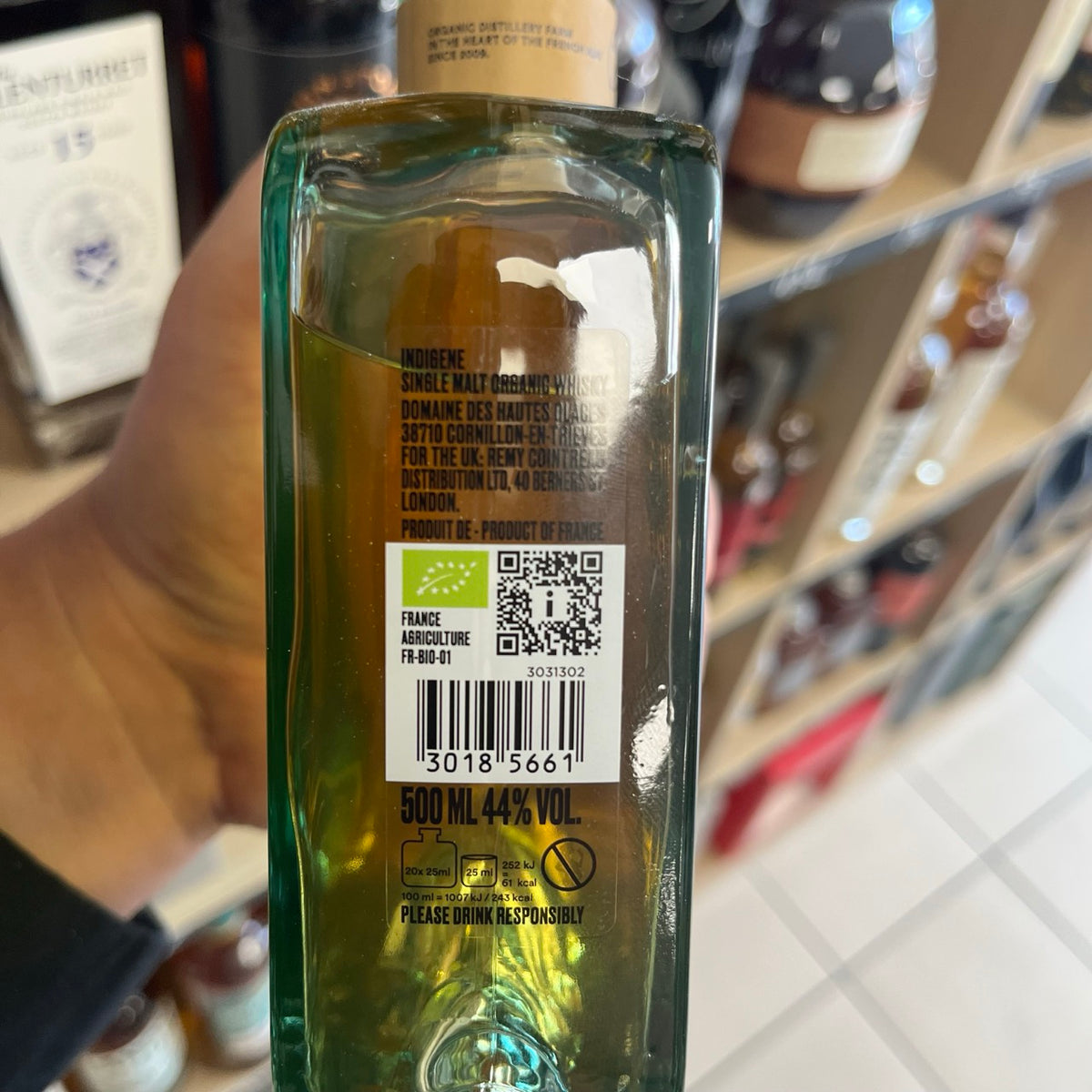 Domaine des Hautes Glaces Indigène — Single Malt Whisky Français bio