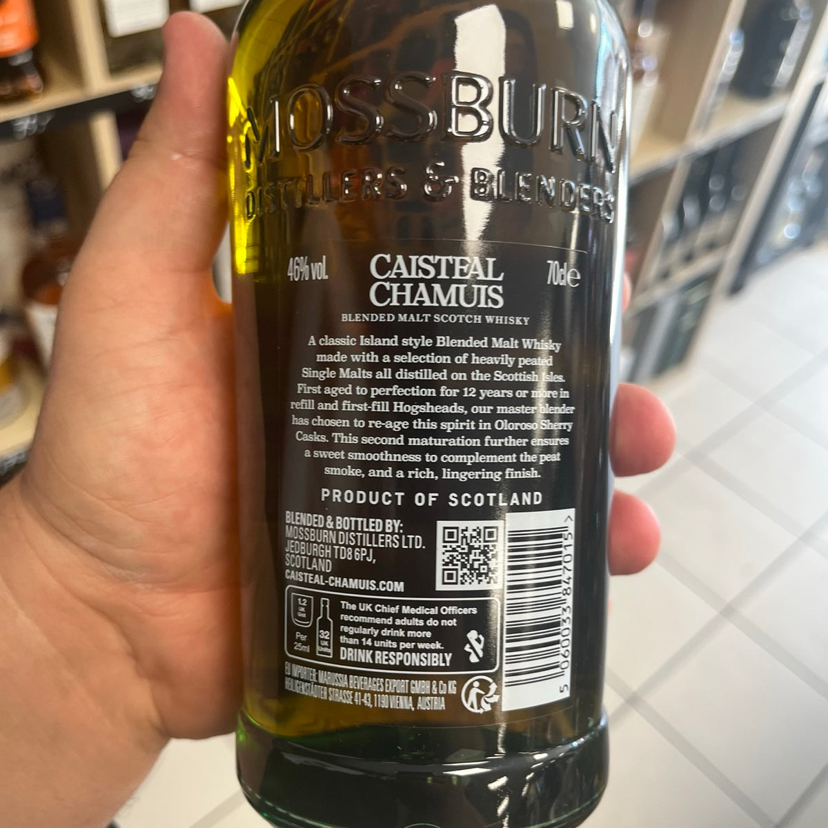 Caisteal Chamuis 12 ans — Blended Malt Scotch Whisky