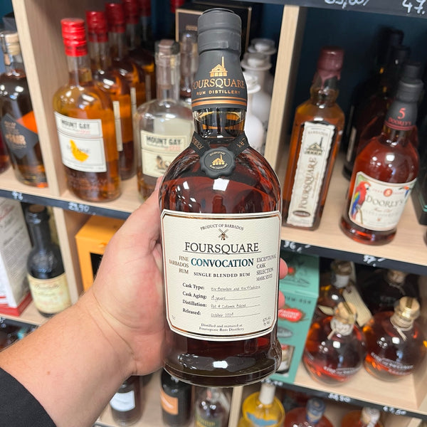 Foursquare ESC 26 Convocation — Rhum vieux de la Barbade
