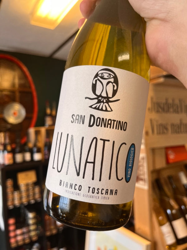 Bouteille Vin blanc Lunatico, Italie — nature
