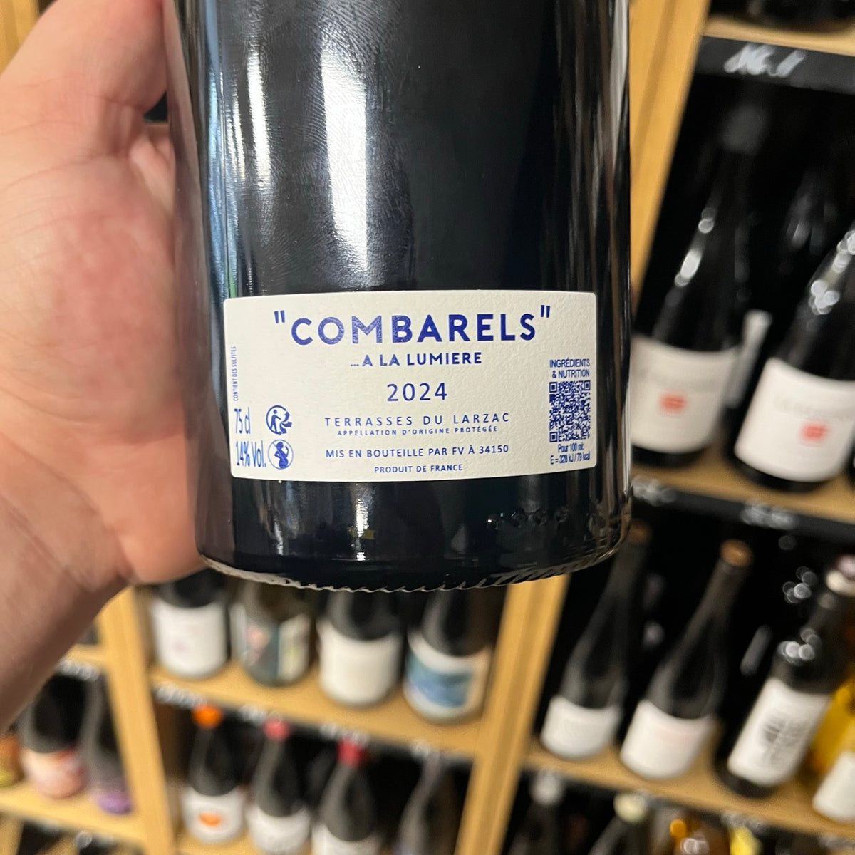 Vin rouge Combarels à la Lumière 2024 - Cassagne et Vitailles, Languedoc