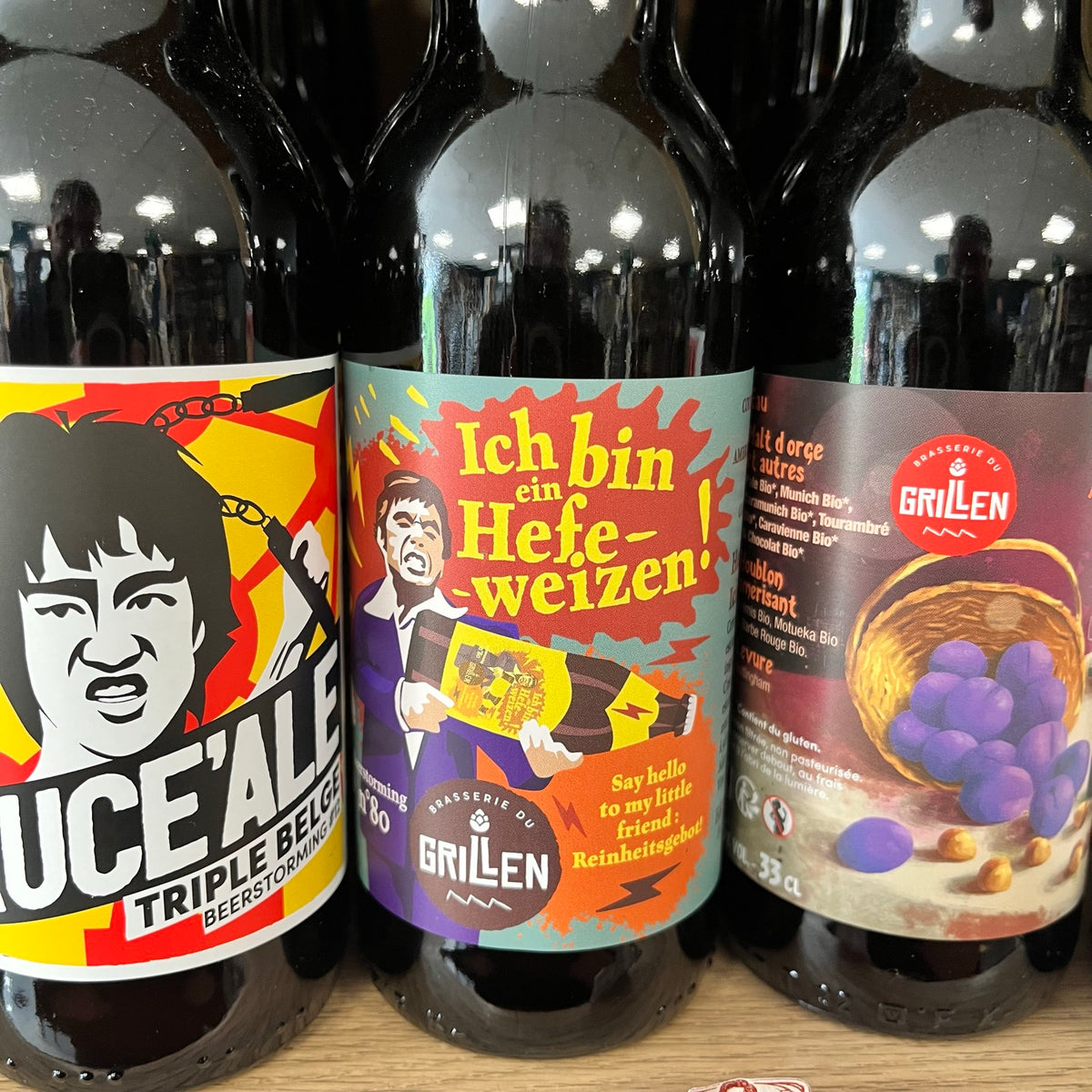 Ich Bin Ein Hefeweizen 33cl — Brasserie du Grillen