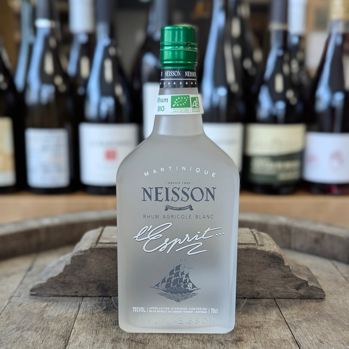 Neisson L'Esprit, rhum blanc agricole de Martinique