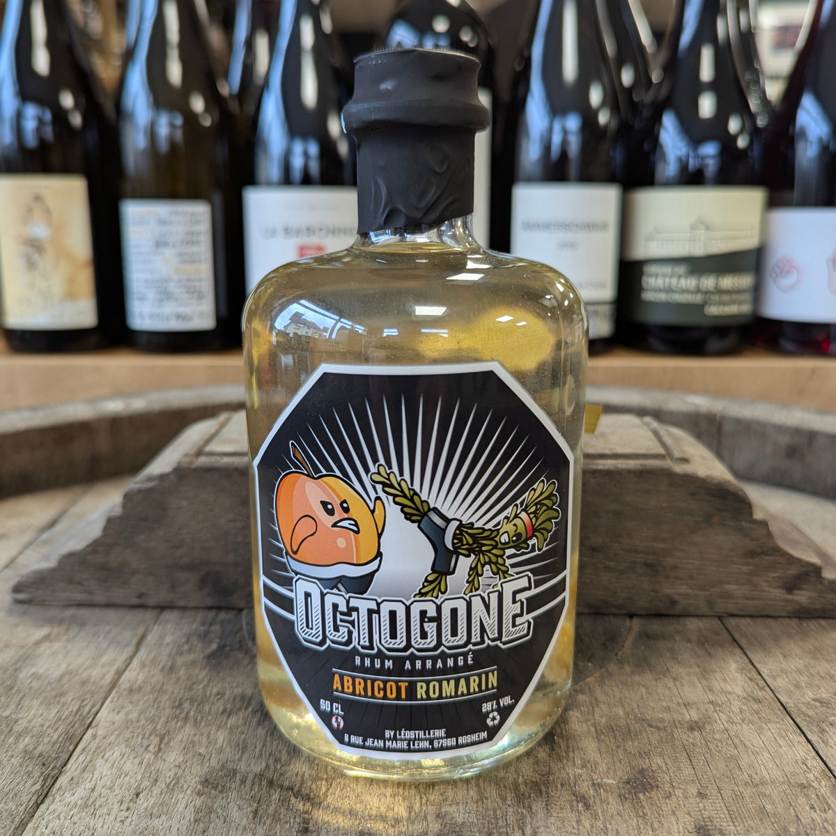 Octogone by Léostillerie Abricot Romarin, rhum arrangé