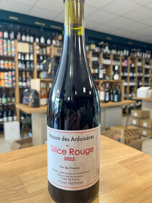 Bouteille de Silice rouge 2025 – Domaine des Ardoisières, IGP Vin des Allobroges