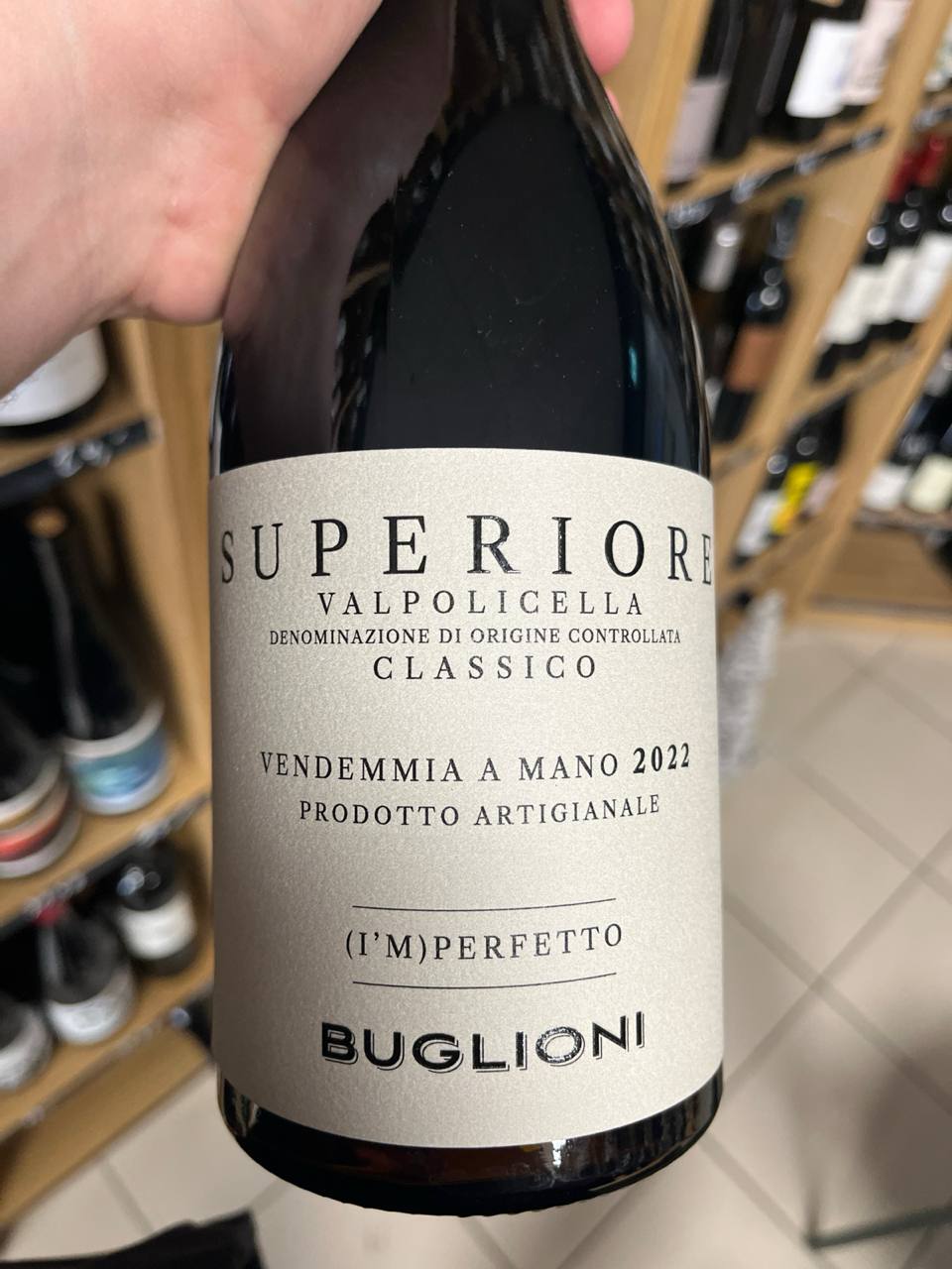 Bouteille de (I'M)PERFETTO 2022 – Buglioni, Valpolicella Classico Superiore