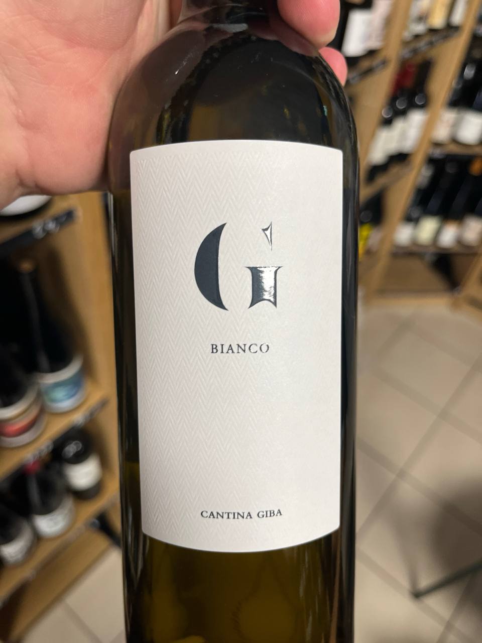 Bouteille Vin blanc Cantina Giba 2024, Sud-Ouest