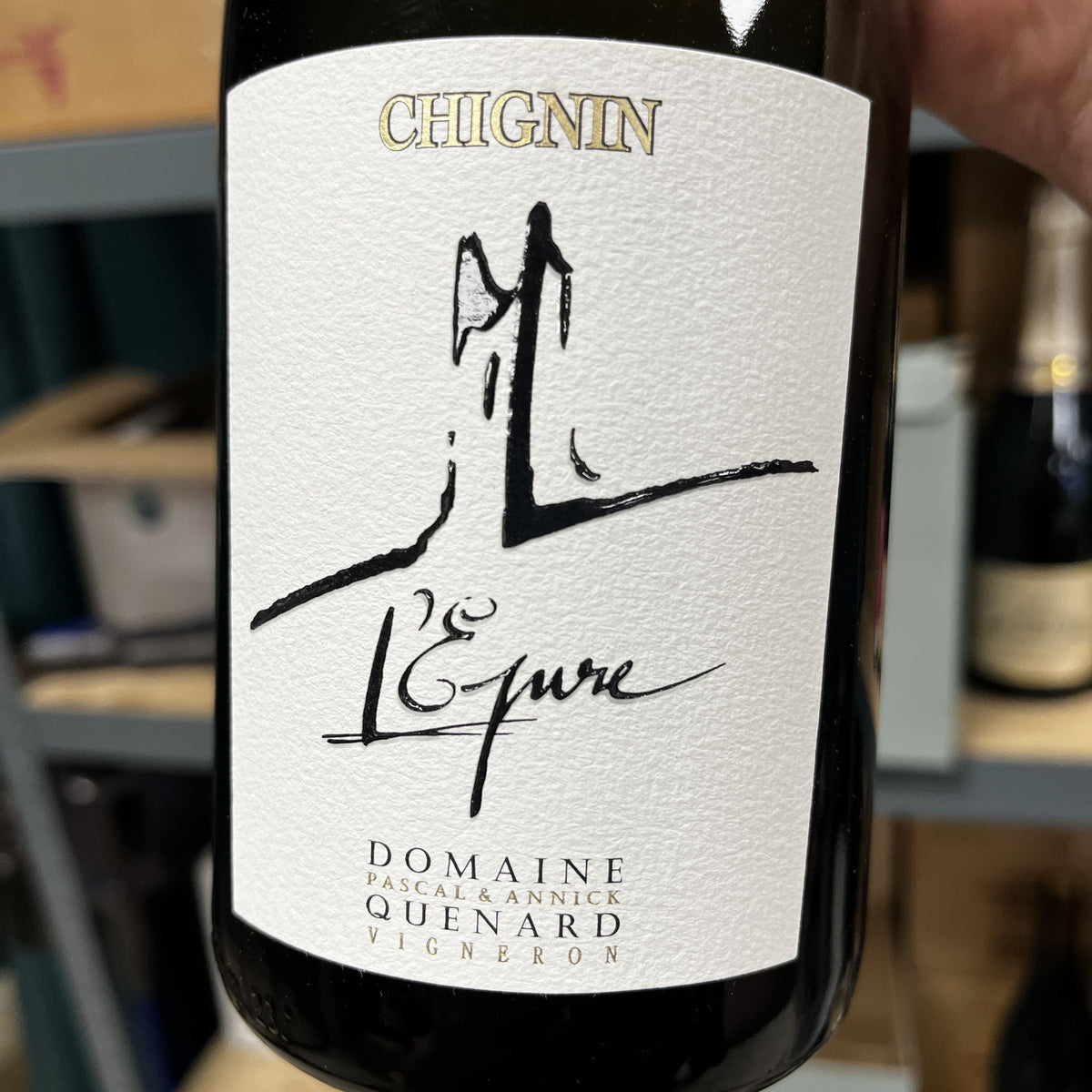 Chignin L'Épure 2024, Domaine Pascal et Annick Quenard