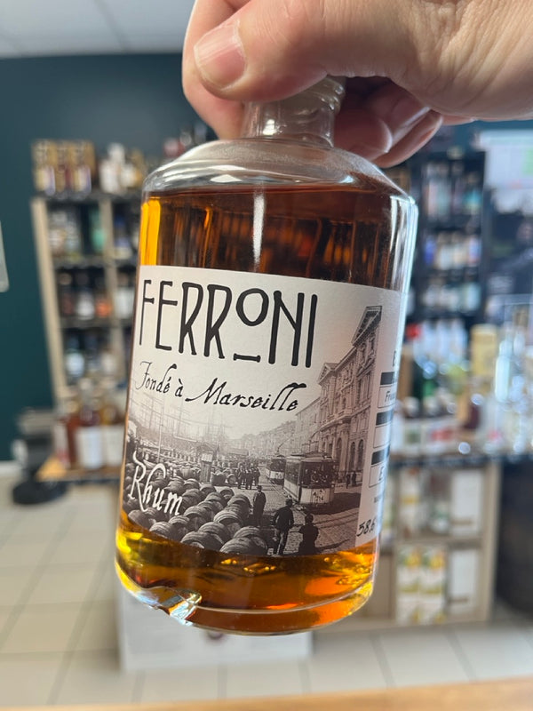 Rhum Brut de Fût France Océan Indien 6 ans - Ferroni
