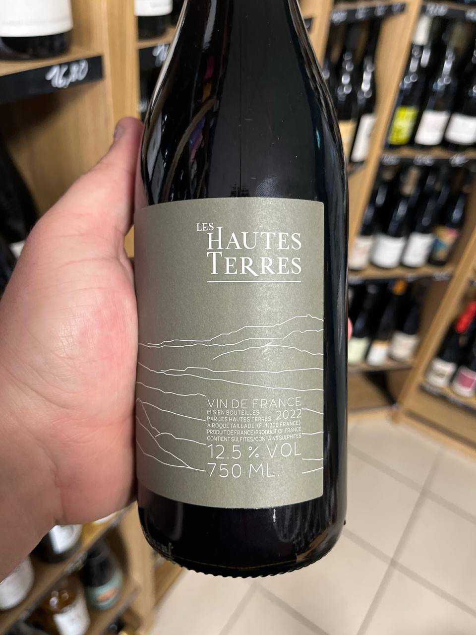 Bouteille Vin rouge Geneviève & Gilles Azam 2022