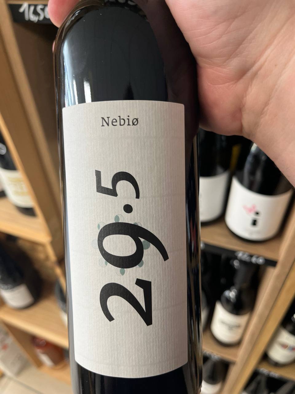 Bouteille Vin rouge 29.5 Nebiø 2020