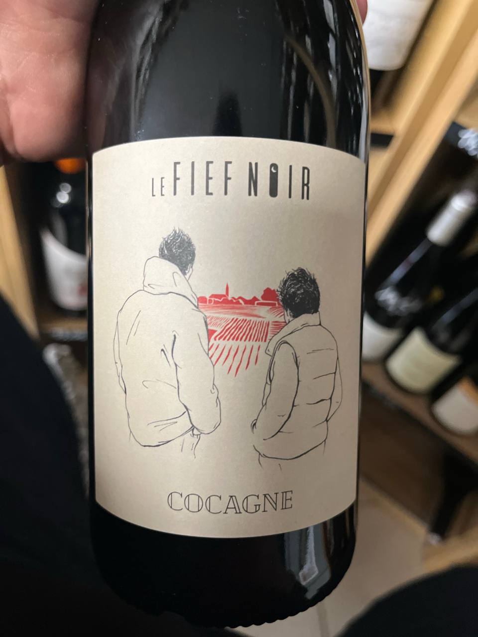 Bouteille Vin rouge Le Fief Noir 2022, Val de Loire
