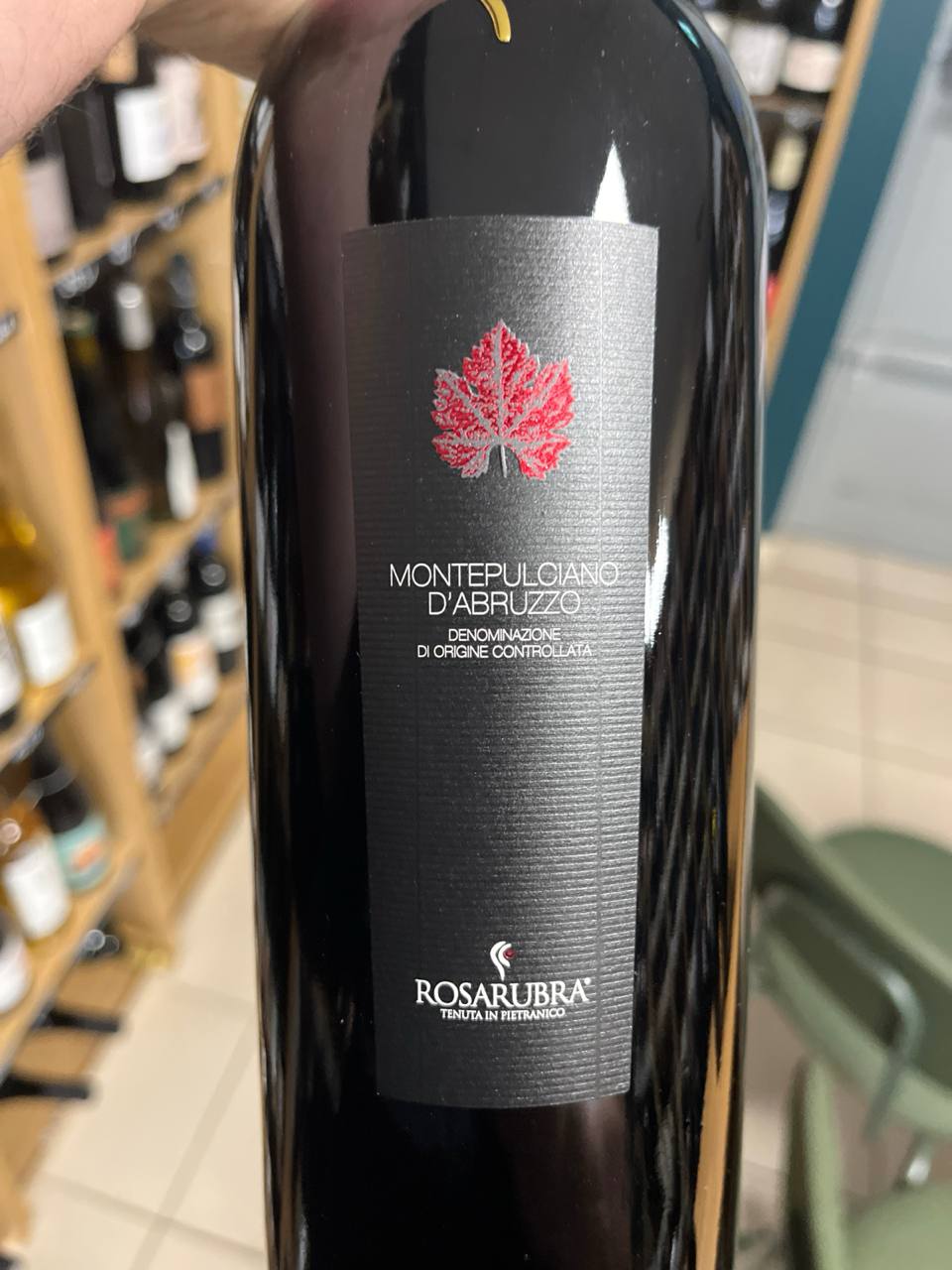Bouteille Vin rouge Montepulciano d’Abruzzo 2020, Italie