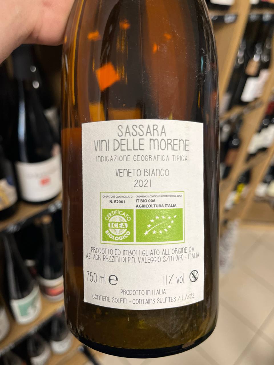 Bouteille Vin blanc Vin de Anfoa 2021, Italie