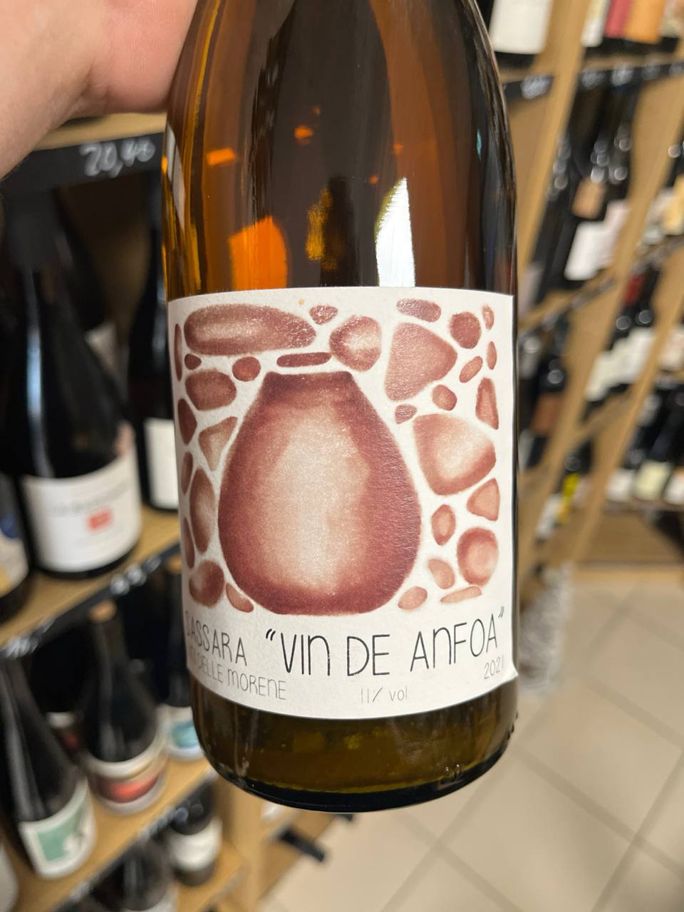 Bouteille Vin blanc Vin de Anfoa 2021, Italie