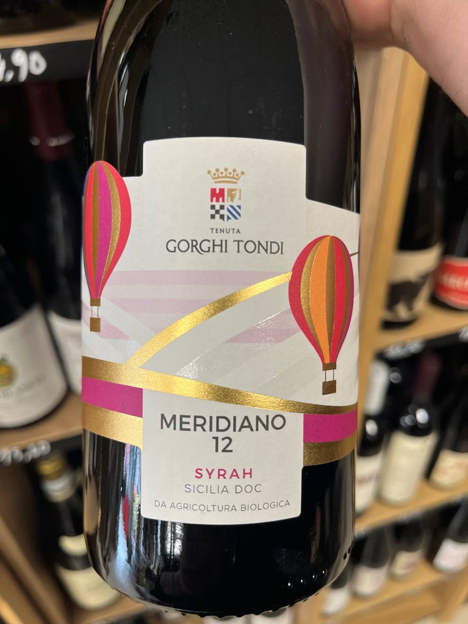 Bouteille Vin rouge Tenuta Gorghi Tondi 2022, Italie