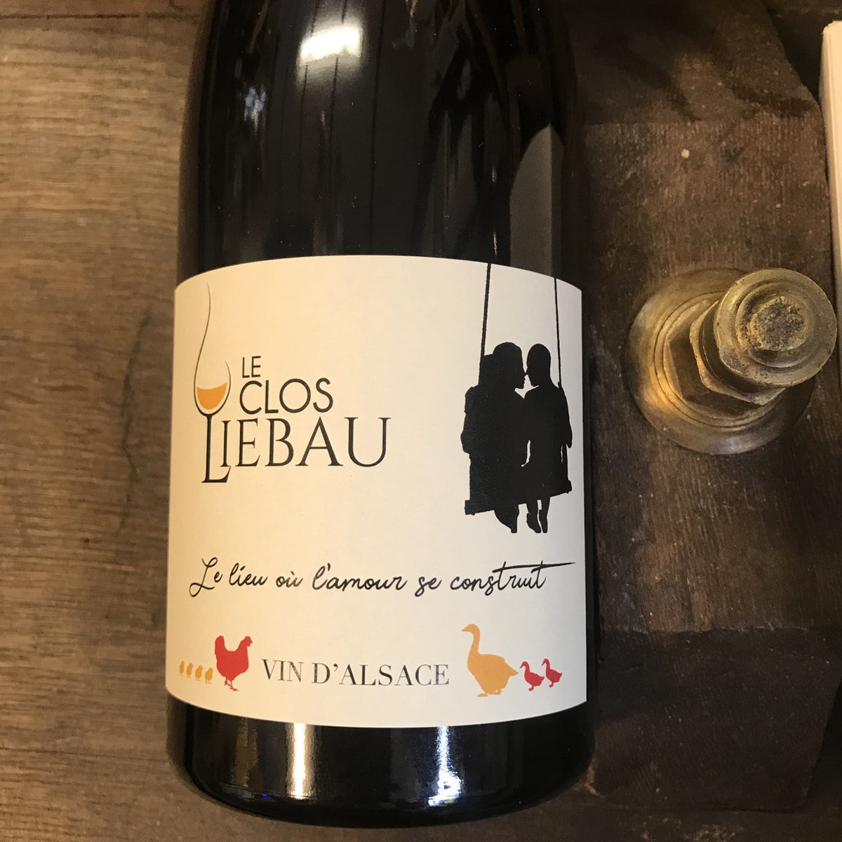 Bouteille Vin Clos Liebau 2020, AOC Alsace — agriculture biologique
