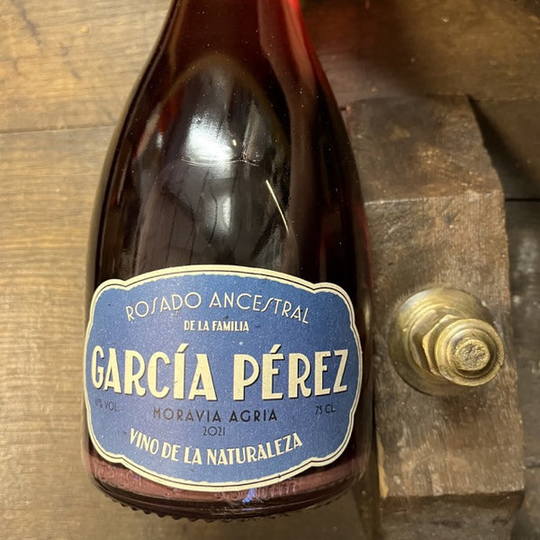 Bouteille de Rosado Ancestral 2021 – pétillant naturel, Espagne