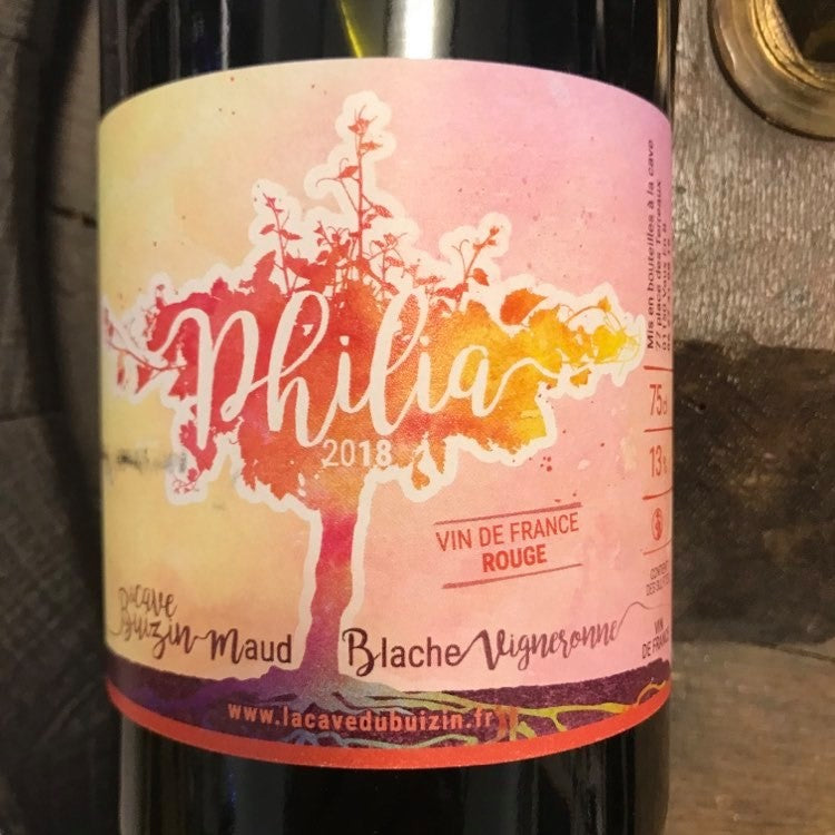 Bouteille Vin Philia 2018, Savoie — agriculture biologique