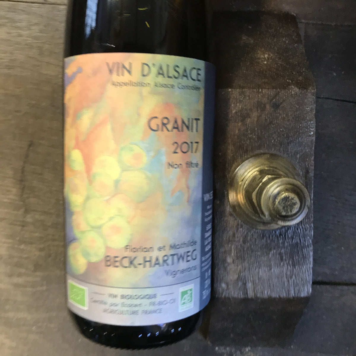 Bouteille Vin blanc Granit 2022 2022, AOC Alsace