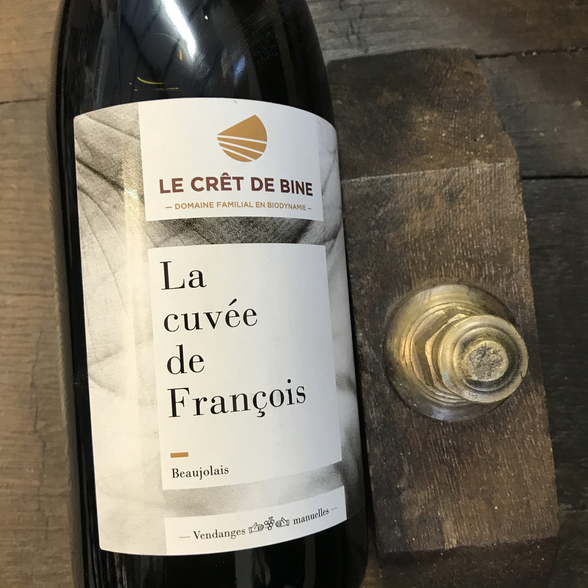 Bouteille Vin rouge La cuvée de François 2020 2020, Beaujolais — biodynamie