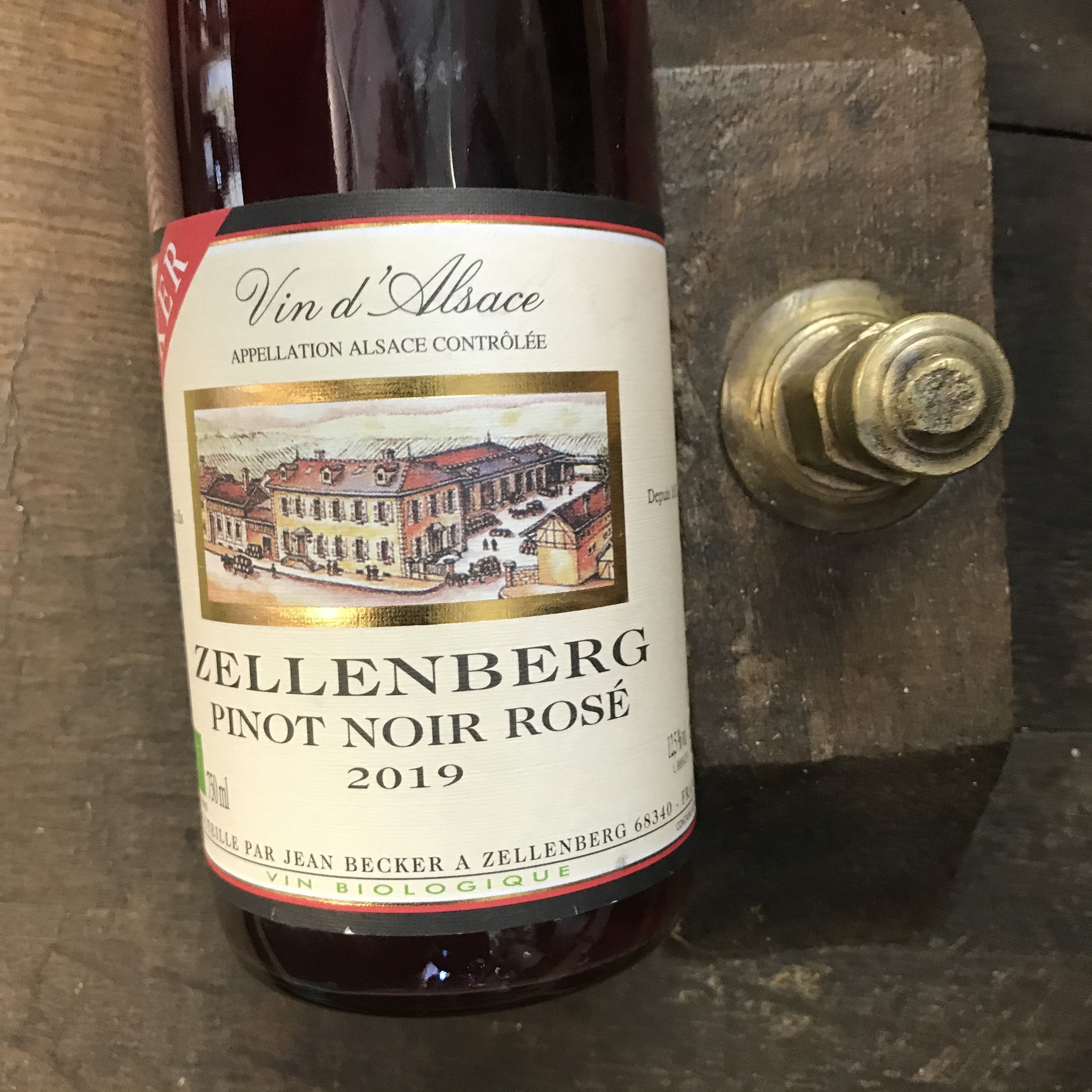 Pinot noir rosé Zellenberg 2019 - Becker - JusdelaVigne