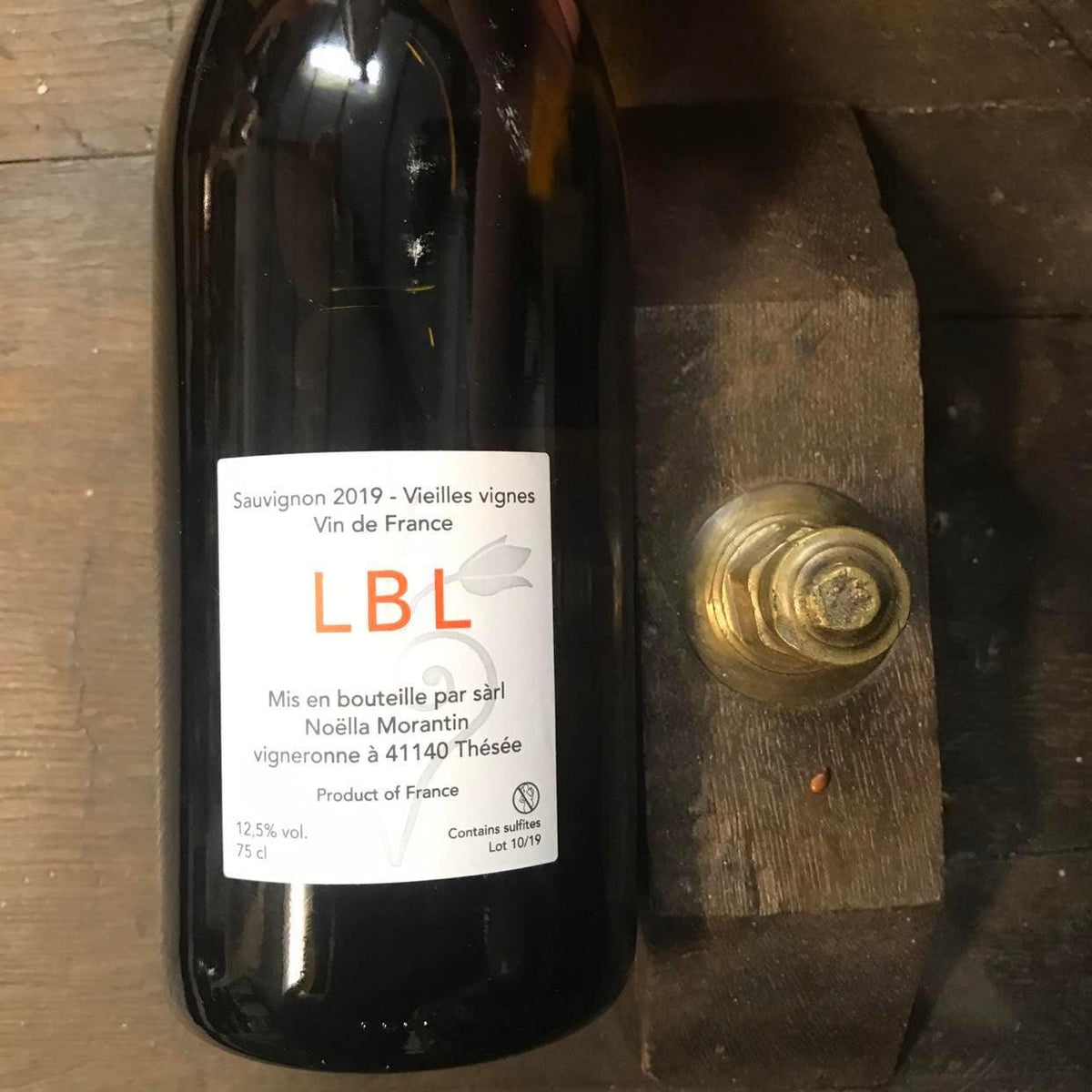 Bouteille Vin LBL 2019, Val de Loire — agriculture biologique