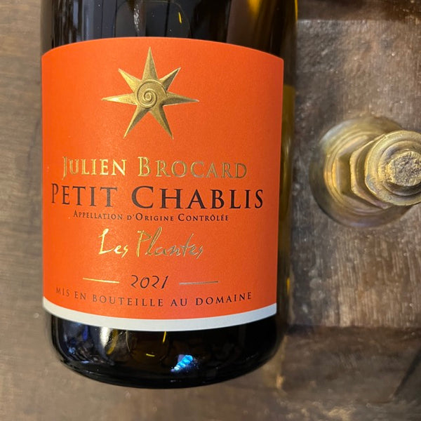 Bouteille de la cuvée Les Plantes 2021 – Julien Brocard, Chablis